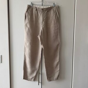 Muji men’s linen pants